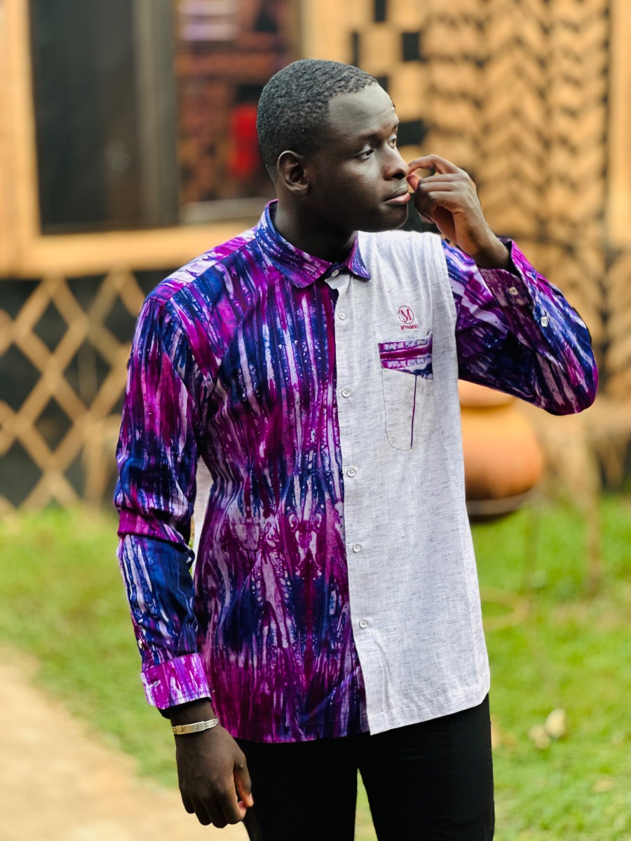 Chemise deux thons en koko dunda et lin